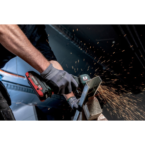 Акумуляторна болгарка Metabo CC 18 LTX BL, каркас з набором дисків