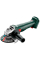 Акумуляторна болгарка Metabo W 18 L 9-125 Quick, каркас в MetaBOX 165 L