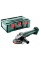 Акумуляторна болгарка Metabo W 18 L 9-125 Quick, каркас в MetaBOX 165 L