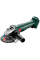 Акумуляторна болгарка Metabo W 18 L 9-125, каркас в MetaBOX 165 L