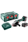 Акумуляторна болгарка Metabo W 18 L BL 9-125, 2x4.0 Ah, ASC 55, в MetaBox 165 L