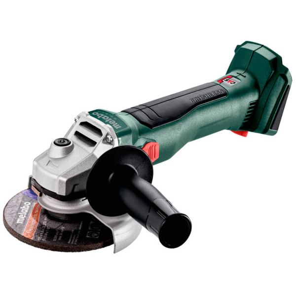 Аккумуляторная болгарка Metabo W 18 L BL 9-125, каркас