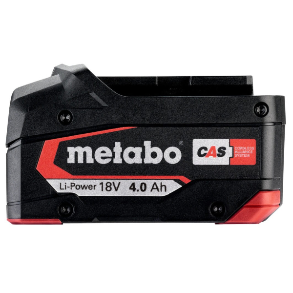 Аккумуляторная угловая шлифмашина Metabo W 18 L 9-125, 2x4.0Ah, з/у, в metaBOX 165 L