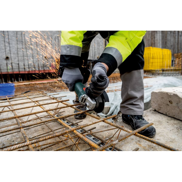 Аккумуляторная угловая шлифмашина Metabo W 18 L 9-125, 2x4.0Ah, з/у, в metaBOX 165 L