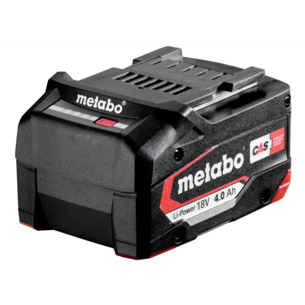Акумуляторна кутова шліфмашина Metabo W 18 L 9-125, 2x4.0Ah, з/п, в metaBOX 165 L