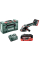 Акумуляторна кутова шліфмашина Metabo WB 18 LT BL 11-125 Q, 2x8.0Ah, з/п ASC 145, в MetaBox 165 L