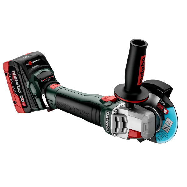 Аккумуляторная угловая шлифмашина Metabo WB 18 LT BL 11-125 Q, 2x8.0Ah, з/у ASC 145, в MetaBox 165 L