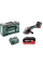 Акумуляторна кутова шліфмашина Metabo WVB 18 LT BL 11-125 Q, 2xLiHD 5.5 Ah, з/п ASC 145, в MetaBox 165 L