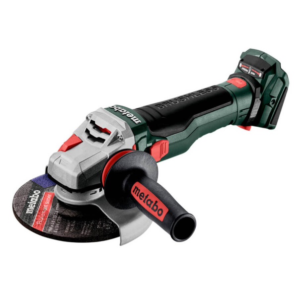 Акумуляторна кутова шліфмашина Metabo WB 18 LTX BL 15-150 Quick, каркас в MetaBOX 165 L