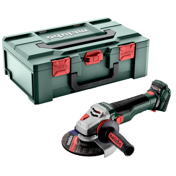Акумуляторна кутова шліфмашина Metabo WB 18 LTX BL 15-150 Quick, каркас в MetaBOX 165 L