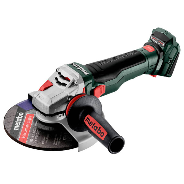Акумуляторна кутова шліфмашина Metabo WB 18 LTX BL 15-180 Quick, каркас в MetaBOX 165 L