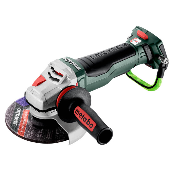 Акумуляторна кутова шліфмашина Metabo WPBA 18 LTX BL 15-150 Quick DS, каркас в MetaBOX 165 L