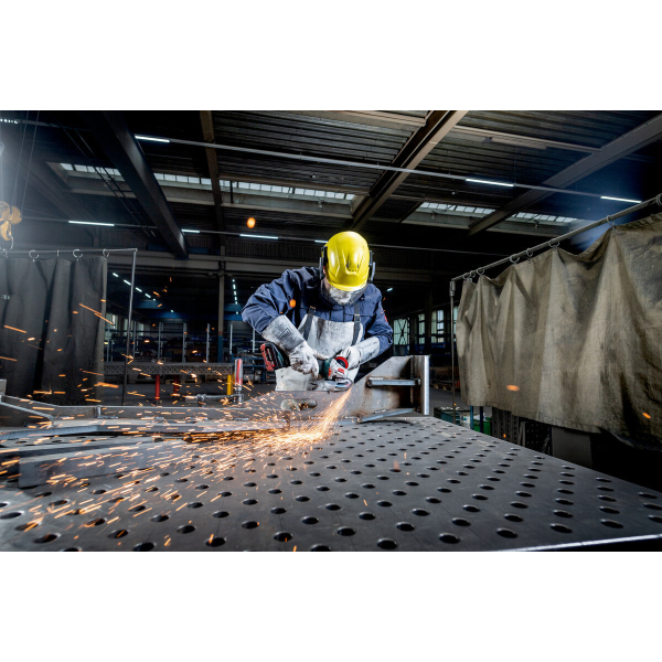 Акумуляторна кутова шліфмашина Metabo WPBA 18 LTX BL 15-150 Quick DS, каркас в MetaBOX 165 L