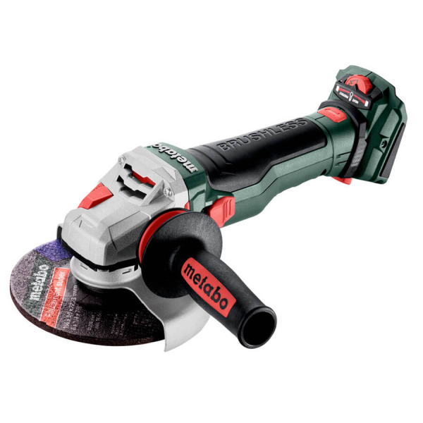 Аккумуляторная угловая шлифмашина Metabo WVB 18 LTX BL 15-150 Quick, каркас в MetaBOX 165 L