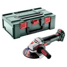 Акумуляторна кутова шліфмашина Metabo WVB 18 LTX BL 15-150 Quick, каркас в MetaBOX 165 L