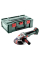 Акумуляторна кутова шліфмашина Metabo WVB 18 LTX BL 15-150 Quick, каркас в MetaBOX 165 L