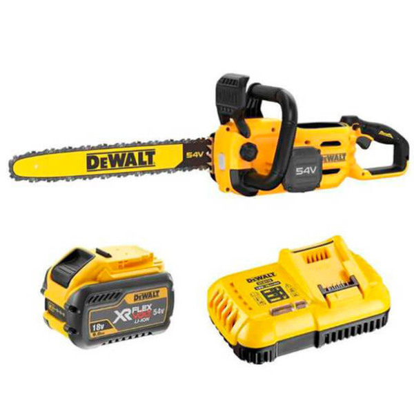 Аккумуляторная цепная пила DeWALT DCMCS574X1, 1×54 V Li-Ion Flexvolt 3.0 Ah, з/у, кейс