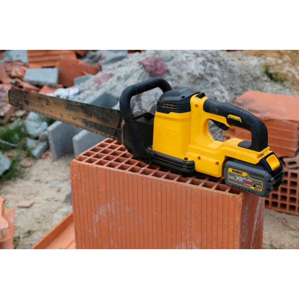 Пила Alligator акумуляторна DeWalt DCS398T2 2 акб 6 Ah, з/п та комплект полотен