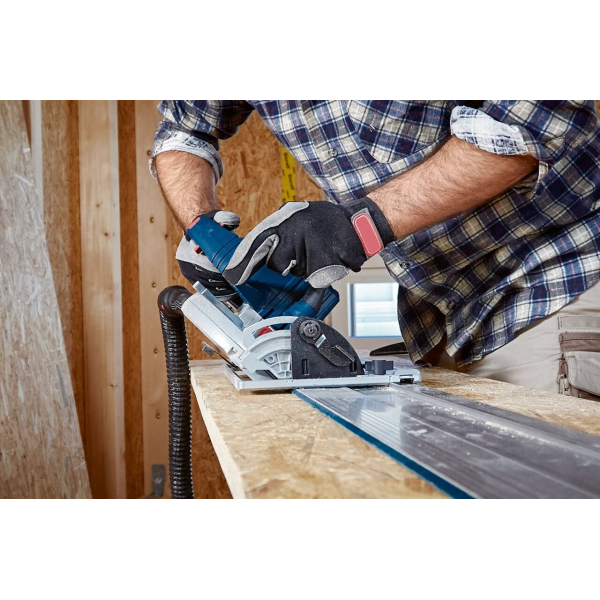 Акумуляторна циркулярна пила Bosch Professional GKS 18V-68 GC, каркас, в L-Boxx 238