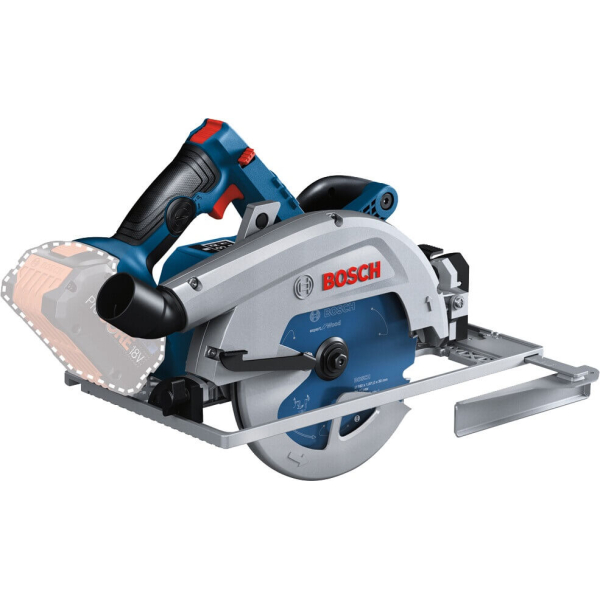 Акумуляторна циркулярна пила Bosch Professional GKS 18V-68 GC, каркас, в L-Boxx 238