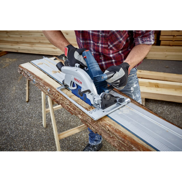 Акумуляторна циркулярна пила Bosch Professional GKS 18V-68 GC, каркас, в L-Boxx 238