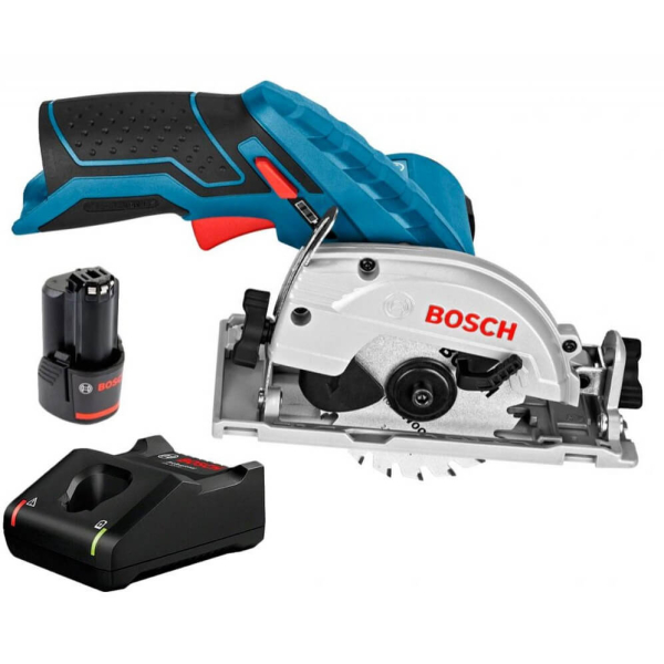 Аккумуляторная циркулярная пила Bosch Professional GKS 12V-26, 1x2.0Ah, з/у GAL 12V-40