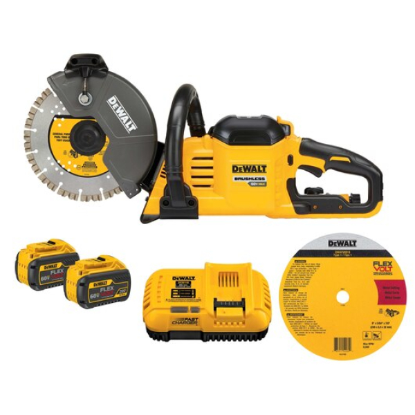 Акумуляторна відрізна пила DeWalt DCS690X2, 2x6.0Ah, з/п