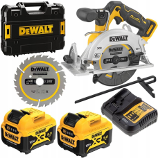 Акумуляторна дискова пила DeWalt DCS512P2, 2x5.0Ah, з/п, в кейсі