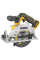 Аккумуляторная дисковая пила DeWalt DCS512NT, каркас, в кейсе