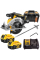 Аккумуляторная дисковая пила DeWalt DCS565P2, 2x5.0Ah, з/у, кейс