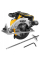 Аккумуляторная дисковая пила DeWalt DCS565P2, 2x5.0Ah, з/у, кейс