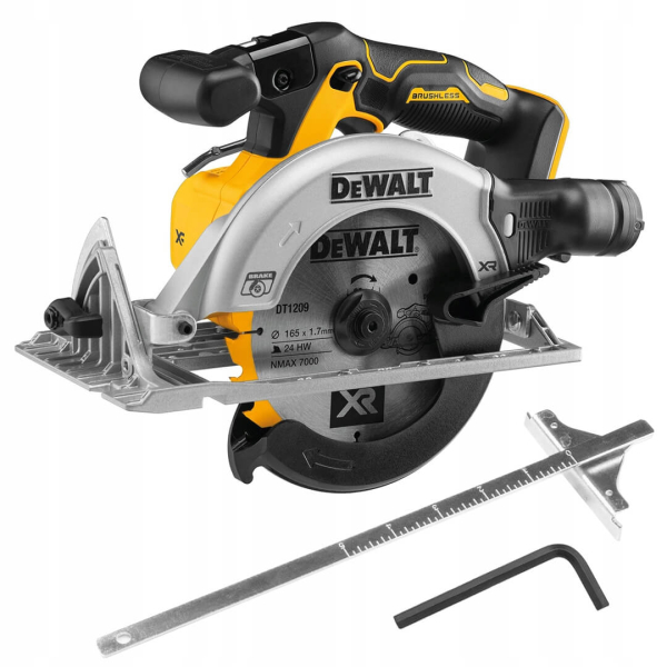 Аккумуляторная дисковая пила DeWalt DCS565P2, 2x5.0Ah, з/у, кейс