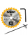 Аккумуляторная дисковая пила DeWalt DCS565P2, 2x5.0Ah, з/у, кейс