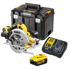 Аккумуляторная дисковая пила DeWalt DCS570P2, 2x5.0Ah, з/у, кейс