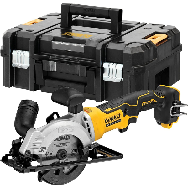 Аккумуляторная дисковая пила DeWalt DCS571NT, каркас, в кейсе