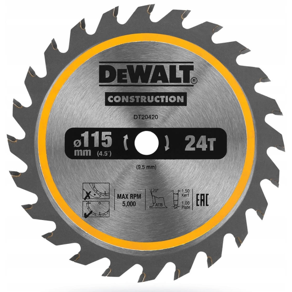 Аккумуляторная дисковая пила DeWalt DCS571P2, 2x5.0Ah, з/у, кейс