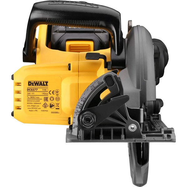 Аккумуляторная дисковая пила DeWalt DCS577N, карас