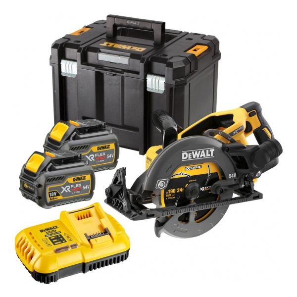 Аккумуляторная дисковая пила DeWalt DCS578T2, 2x2.0Аh, з/у, в кейсе