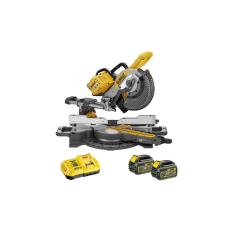 Акумуляторна торцювальна пила DeWalt DCS727T2, 2x2.0Ah, з/п