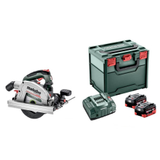 Аккумуляторная дисковая пила Metabo KS 18 LTX 66 BL, 2xLiHD 8.0Ah, з/у, в metaBOX 340