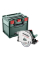 Акумуляторна дискова пила Metabo KT 18 LTX 66 BL, в кейсі
