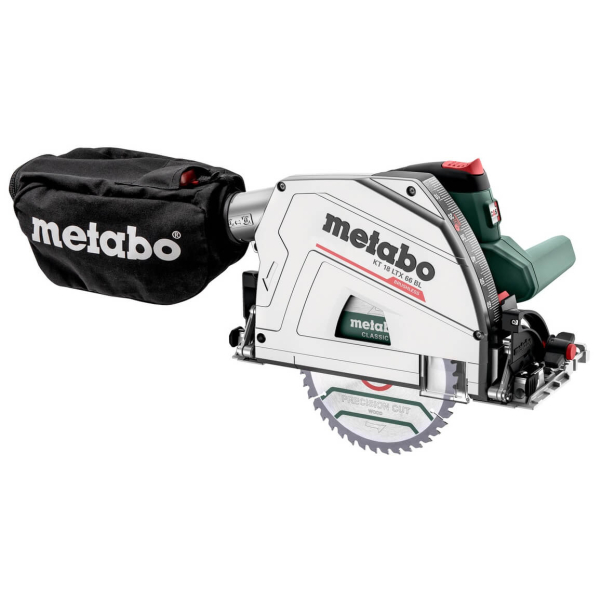 Акумуляторна дискова пила Metabo KT 18 LTX 66 BL, в кейсі
