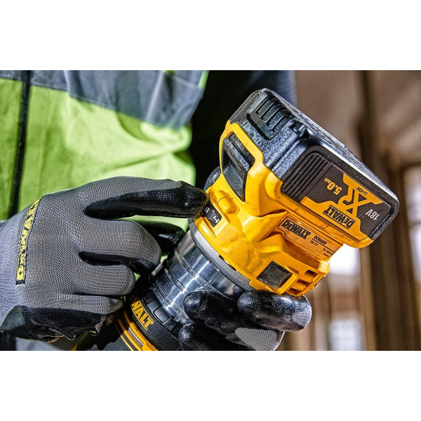 Акумуляторний багатофункціональний фрезер DeWalt DCW604NT, каркас, в кейсі TSTAK
