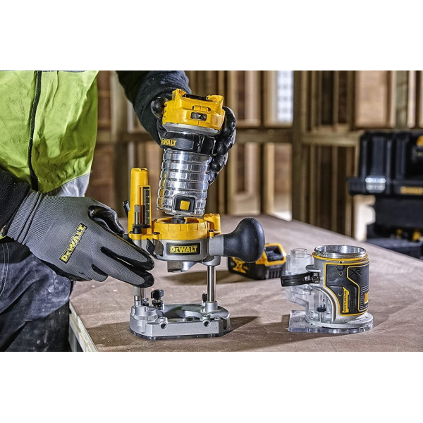 Акумуляторний багатофункціональний фрезер DeWalt DCW604N, каркас