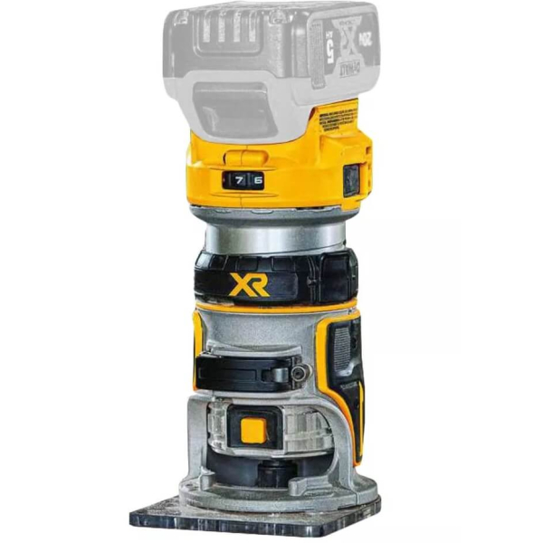 Акумуляторний багатофункціональний фрезер DeWalt DCW604NT, каркас, в кейсі TSTAK