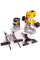 Акумуляторний багатофункціональний фрезер DeWalt DCW604NT, каркас, в кейсі TSTAK