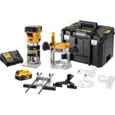 Акумуляторний багатофункціональний фрезер DeWalt DCW604P2, 2x5.0Ah, з/п, в кейсі TSTAK