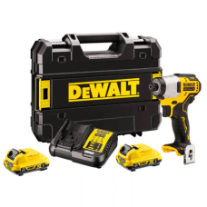 Акумуляторний гвинтоверт DeWALT DCF801D2, 2x2.0 Ah, з/п, у валізі TSTAK