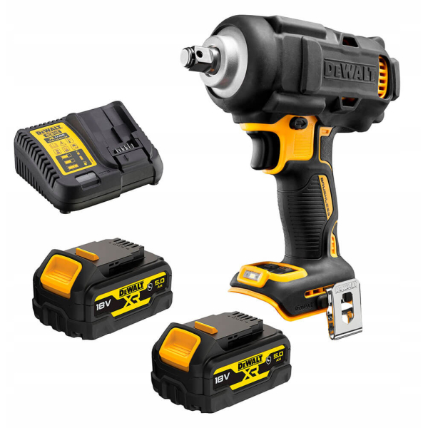 Акумуляторний гайковерт DeWALT DCF891P2G, 2x5.0 Ah, з/п