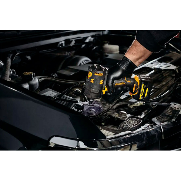 Аккумуляторный гайковерт DeWALT DCF901P1G, 1x12 В Li-Ion XR 5.0 Ah, з/у